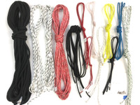 Line Kit to fit a Hobie® 21 Sport Cruiser catamaran. Includes pre cut & labeled running rigging lines, plus trapeze shock cord with hog ring clips. Made entirely of top notch rope from Marlow Samson and/or Bainbridge. 