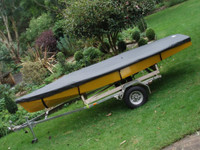 Impulse Dinghy (4m) Sailboat Top Cover - Boat Deck Cover