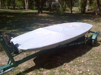 Butterfly Sailboat Top Deck Cover by SLO Sail and Canvas