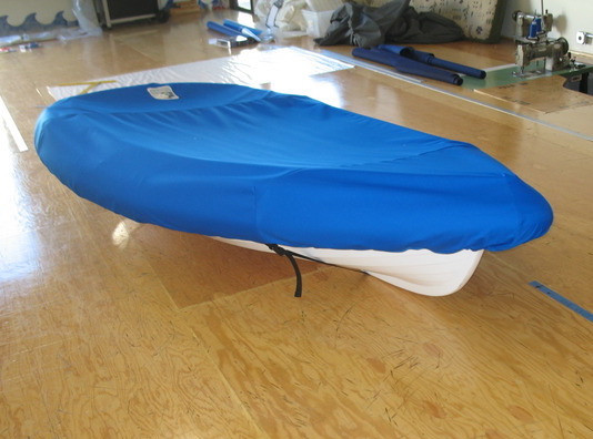 Walker Bay 8 RID 275 Sailboat Top Cover made in America by skilled artisans at SLO Sail and Canvas.