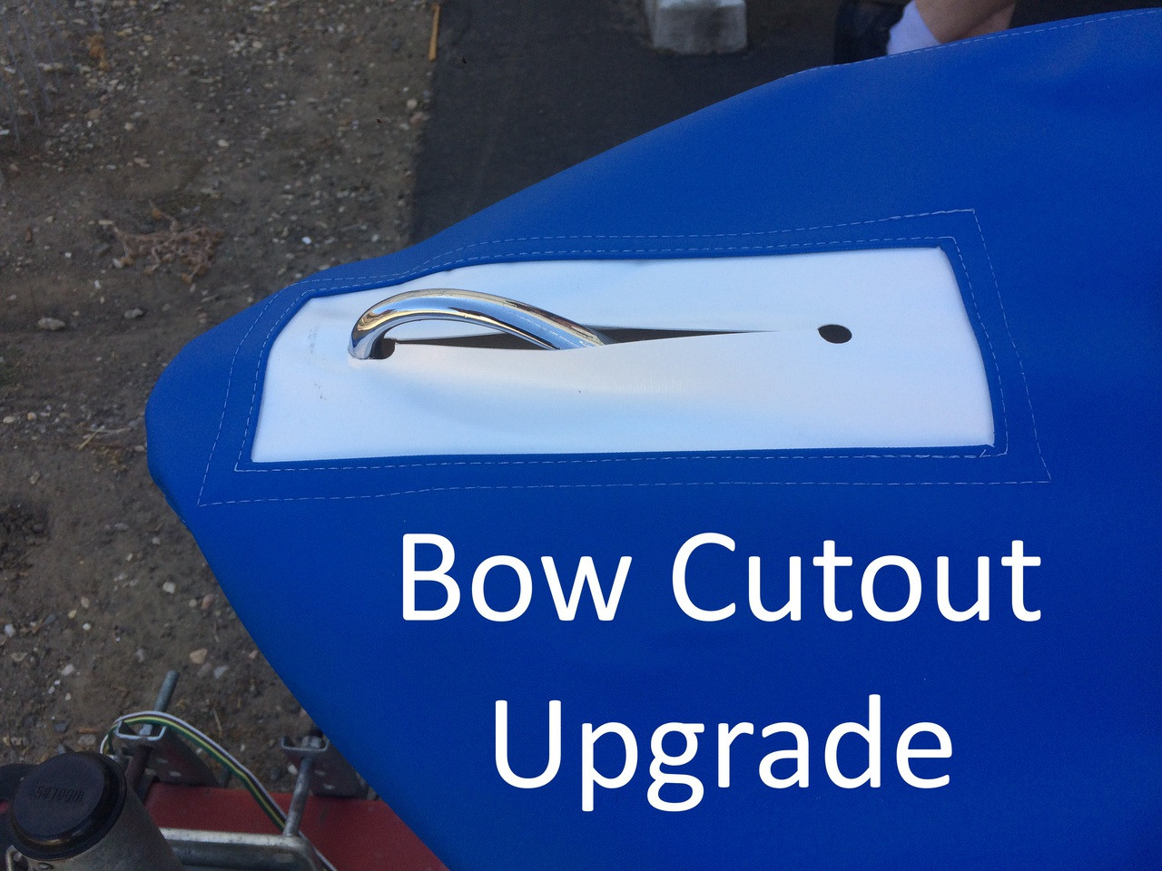 Optional Upgrade: Add a Bow Cutout for easy access to your bow handle. 
