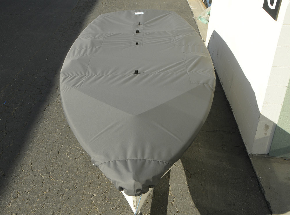 We Loops allow you to tent your cover to shed water. 