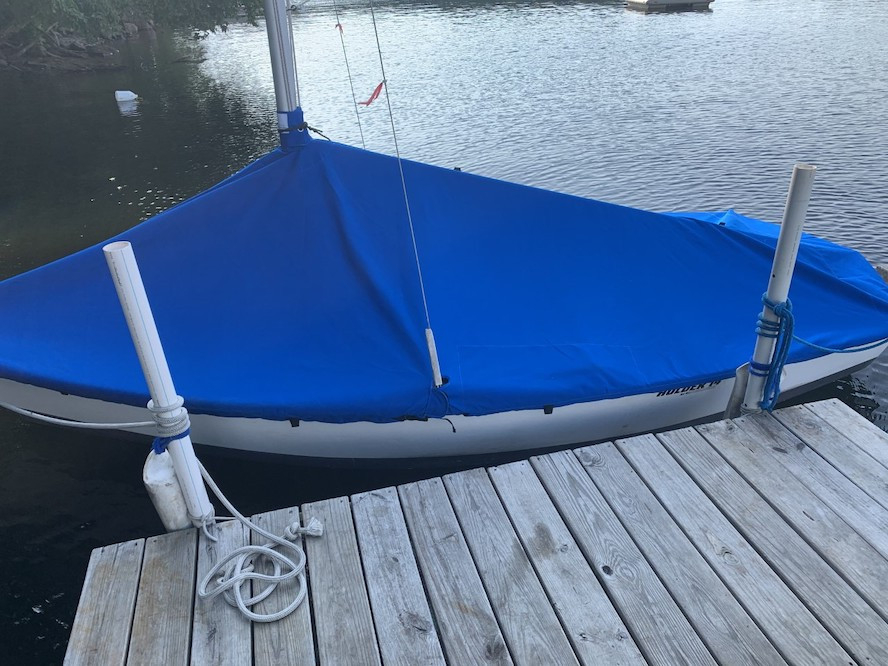Mooring Cover to fit Hobie® One 14 Sailboat - Boat Mast Up Peaked Cover