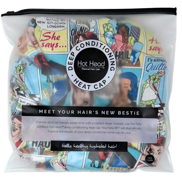 Comic Hot Head  deep conditioning heat cap