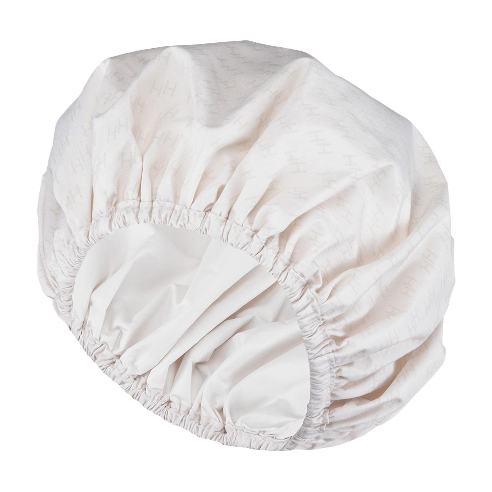 Oversized Reusable Shower Cap (Cream)