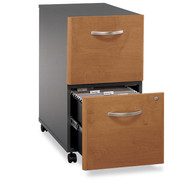 Bush Business Furniture Series C Mobile File Cabinet 2-Drawer Natural Cherry - WC72452