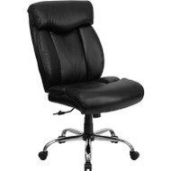 Flash Furniture Hercules Series Black Leather Big & Tall Chair - GO-1235-BK-LEA-GG