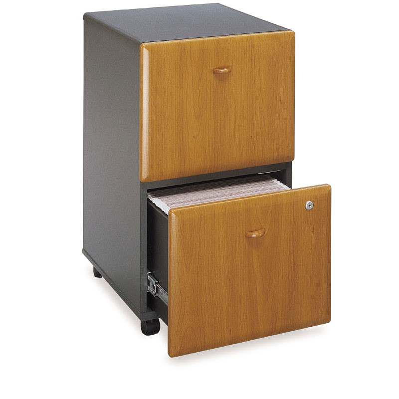 Bush Wc57452psu Series A 2 Drawer File Nat Cherry Assembled