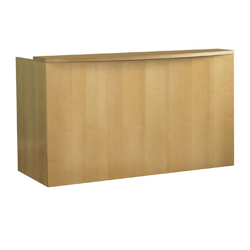 Mayline Luminary Basic Reception Desk Shell Rs7278dm Free Shipping