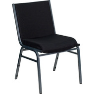 Flash Furniture HERCULES Series Heavy Duty Patterned Stack Chair Black - XU-60153-BK-GG