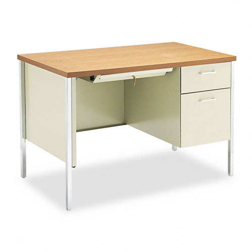 HON 34000 Series Single Pedestal Metal Desk 34002RCL Free Shipping!