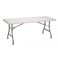 Correll Economy Blow-Molded Plastic Folding Table 30 x 72 - CP3072