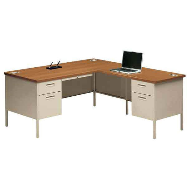 Hon Metro Classic 66 L Shaped Desk Workstation P3266l P3235r Free