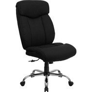 Flash Furniture Hercules Series Big & Tall Black Fabric Office Chair - GO-1235-BK-FAB-GG