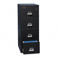 FireKing 4-Drawer Vertical Fire and Impact Resistant Vertical Legal File 20 13/16W x 25D - 42125CBL