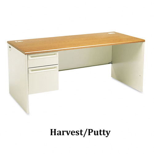 Hon 38000 Series Desk W Left Pedestal For Workstation 38292l Free