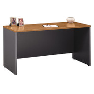 Bush Business Furniture Series C Credenza Desk in Natural Cherry 60"W x 24"D - WC72461