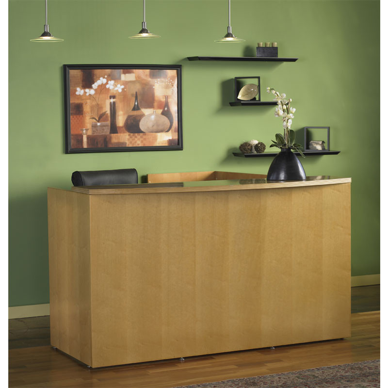 Mayline Rs7278m Luminary Basic Reception Desk With Return Free