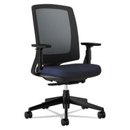 HON Lota Series Mesh Mid-Back Work Chair Black Frame, Navy  - 2281VA90T