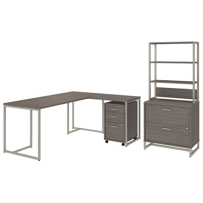 Kathy Ireland By Bush Method Collection 72w L Shaped Desk Package