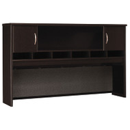 Bush Business Furniture Series C Desk Hutch 2-Door 72" Mocha Cherry - WC12966K