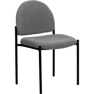 Flash Furniture Gray Fabric Stacking Chair - BT-515-1-GY-GG