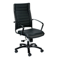 Eurotech by Raynor Europa Leather High-Back Chair - LE111TNM