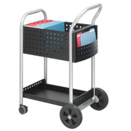 Safco Scoot Mail Cart, 20"D - 5238BL