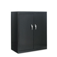Alera Assembled Welded Storage Cabinet 42"H x 18"D, Black - 84109