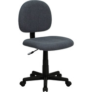 Flash Furniture Mid Back Ergonomic Gray Fabric Task Chair - BT-660-GY-GG