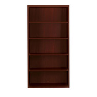 HON 11500 Series Valido Bookcase Five-Shelf, Assembled - 11555