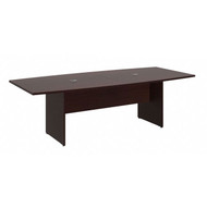 Bush Business Furniture Boat-Shaped Conference Table 96"L x 42"W Harvest Cherry - 99TB9642CSK