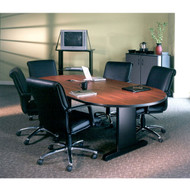 Mayline CSII Conference Table Racetrack with Premier Legs 72W x 36D x 29H - R73VP