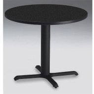 Mayline Bistro Bar and Cafe Breakroom Dining Height Table Round 36" - CA36RLB