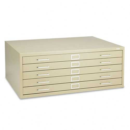 Safco Five Drawer Steel Flat File 36 X 24 4994tsr Free Shipping
