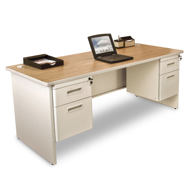 Marvel Double Pedestal Desk 72 X 36 Pdr7236dp Free Shipping