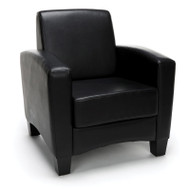 OFM Traditional Arm Chair Black - ESS-9050-BLK
