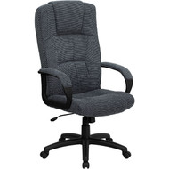 Flash Furniture High Back Black Fabric Executive Office Chair  GO-5301B-BK-GG 