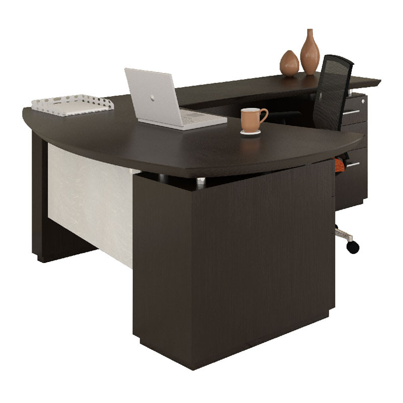 Mayline Sterling Executive L Shaped Desk Stl8a Tdc Free Shipping