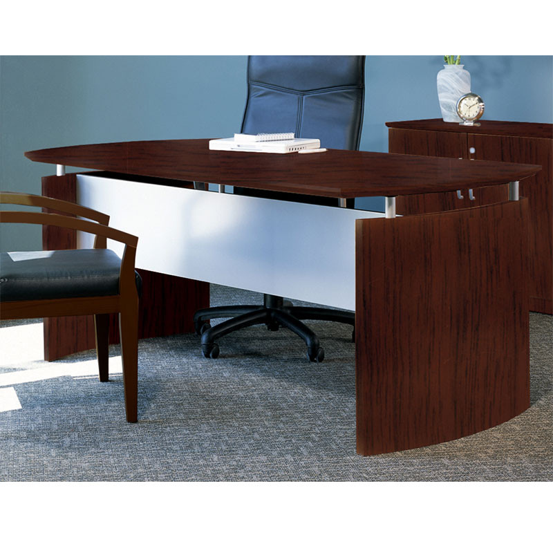 Mayline Nd72 Napoli Veneer 72 Executive Desk Free Shipping