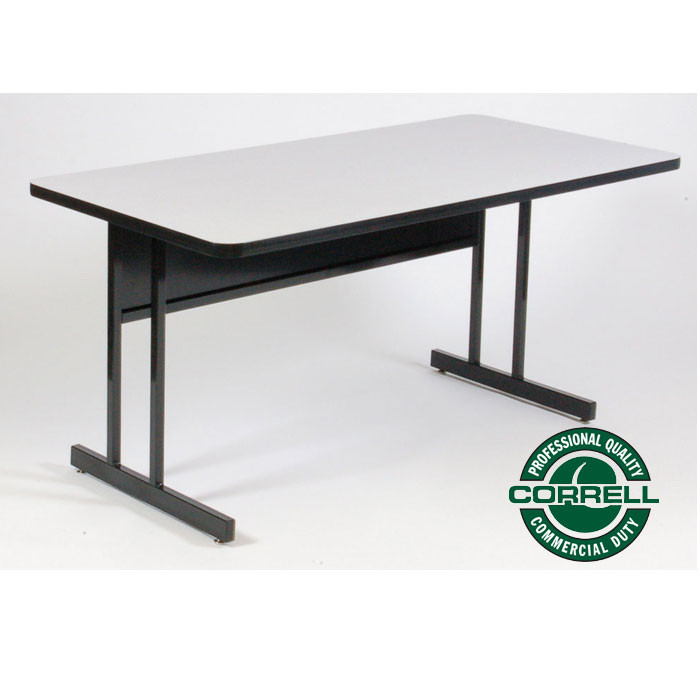 Correll High Pressure Top Computer Desk Or Training Table Height 24 X 72 Ws2472