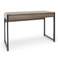 OFM Essentials 2-Drawer Office Desk Driftwood - ESS-1002