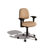 Cramer Fusion Desk-Height Medium Back Chair 4-way Vinyl - FSMD4-V