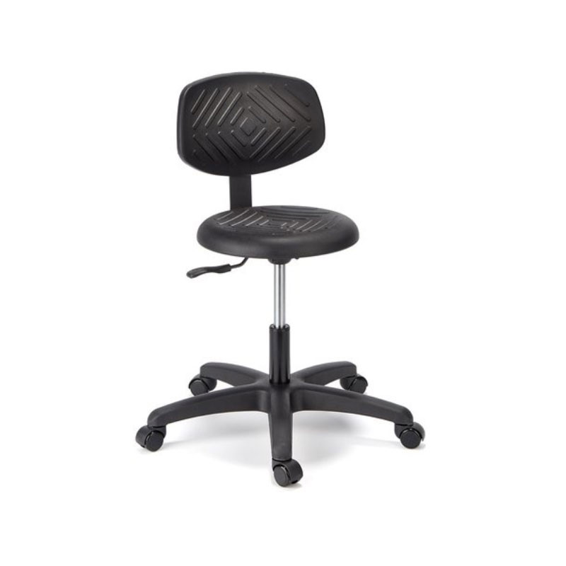 Cramer Rrbd3 Rhino Round Small Back Stool Desk Height Hand Activation Ships Free