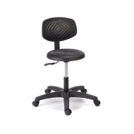 Cramer Rhino Round Small Back Stool Desk-Height Hand Activation - RRBD3