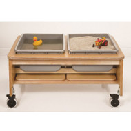 Whitney Brothers 2-Tub Sand and Water Table - CH4049