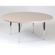 Correll Blow-Molded Plastic Top Activity Table Round 60 - AR60-RND