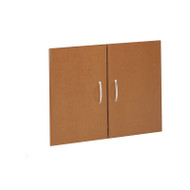 Bush Business Furniture Series C Bookcase Half Height Door Kit  Natural Cherry - WC72411