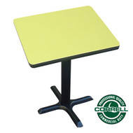 Correll Bar and Cafe Breakroom Table Square 42" - BXT42S