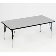 Correll EconoLine Activity Table Rectangle Shape 30" x 60" - AM3060-REC